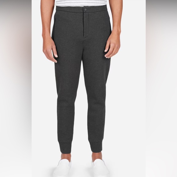 EVERLANE STREET FLEECE GRAY SWEATPANTS JOGGER GOOD CONDITION MEDIUM - Picture 1 of 8